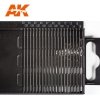 AK Interactive AK9015 MICROBOX HSS DRILL BITS (0.3 -1.6)